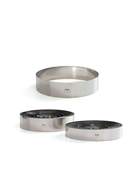 Decora Inox Cake Baking Pan 24x24x6cm