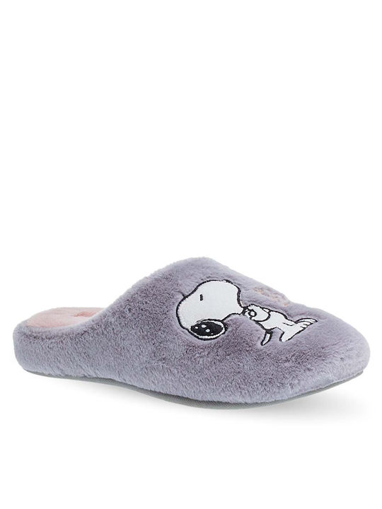 Parex Winter Women's Slippers in Gray color