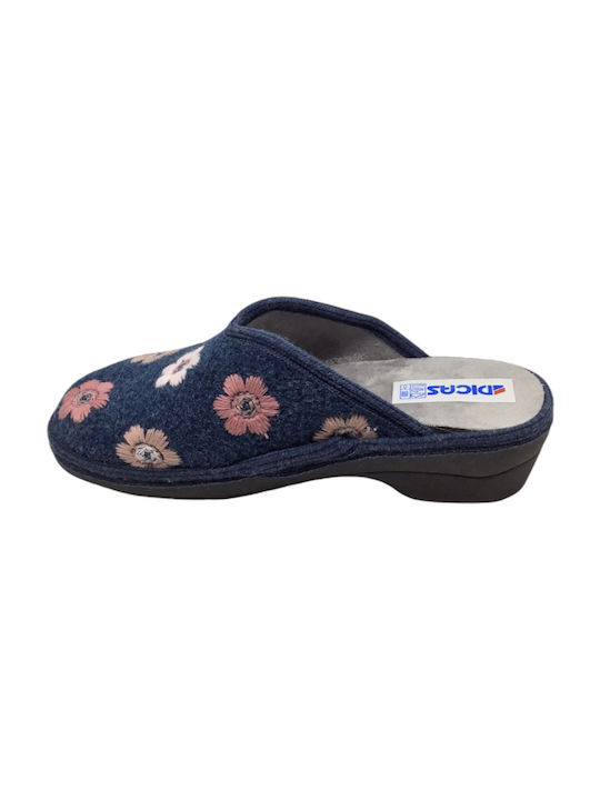 Dicas 06l-000 Anatomical Women's Slippers Blue