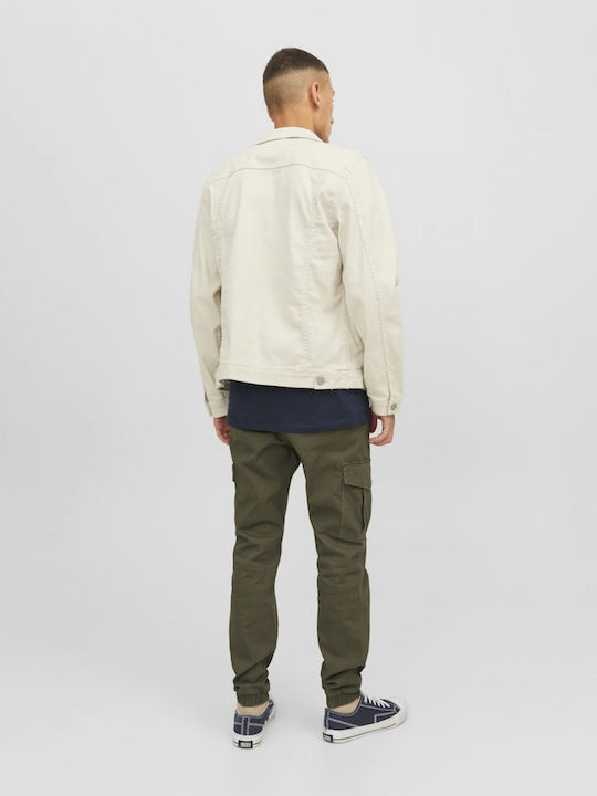 JJ Rebel Trousers Cargo Oil Green