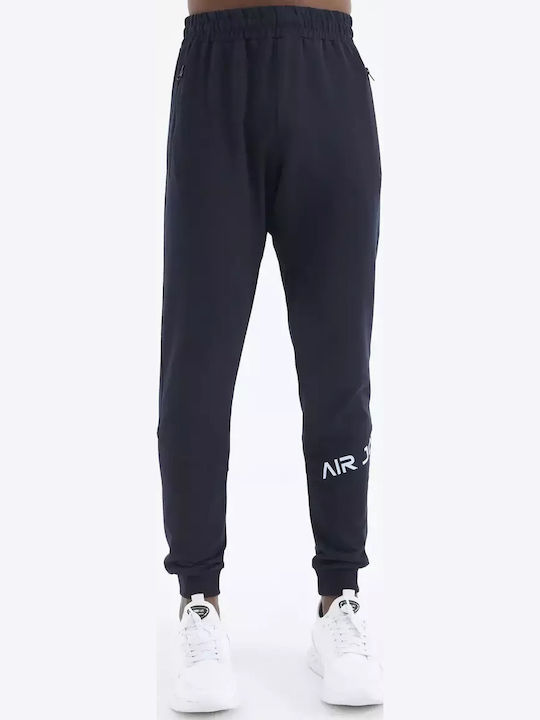 Παντελόνι Φόρμας με Λάστιχο Navy Blue