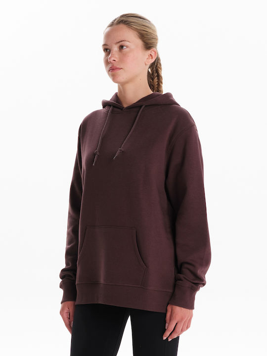 Emerson Women's Hooded Fleece Sweatshirt Burgundy