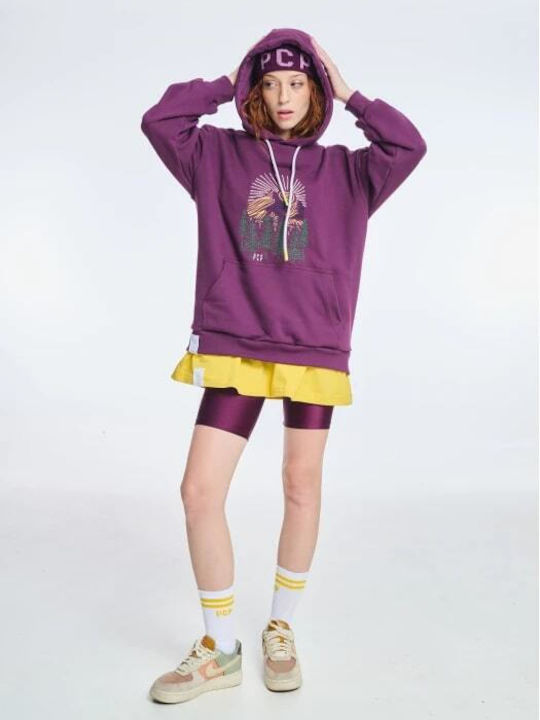 PCP Women's Hooded Sweatshirt Purple