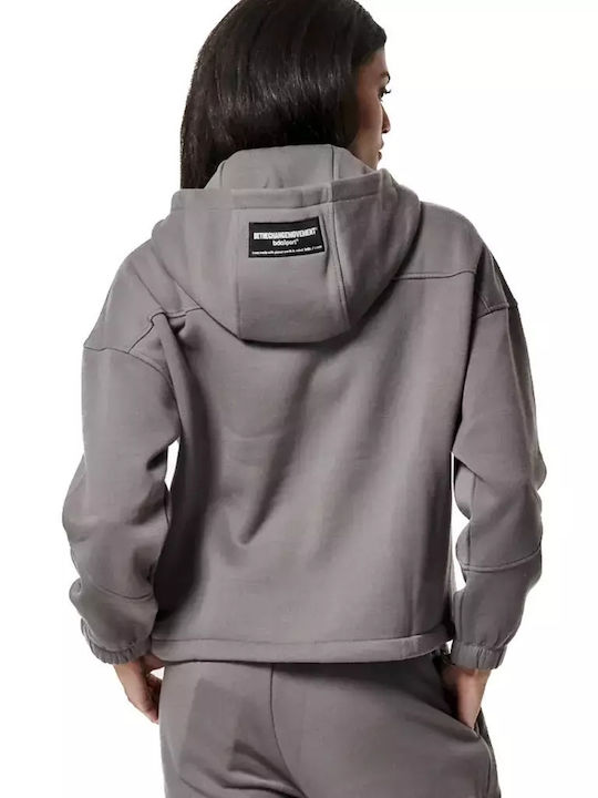 Body Action Sweatshirt Gray with Hood