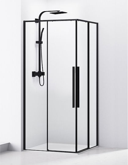 Sparke Καμπίνα Ντουζιέρας με Συρόμενη Πόρτα 80x195cm