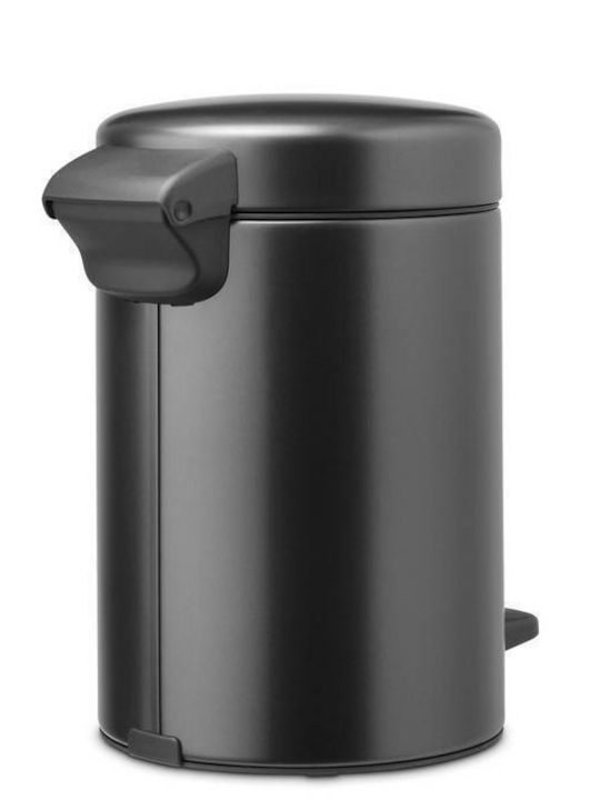 Brabantia Newicon Plastic Bathroom Basket 3lt Gray