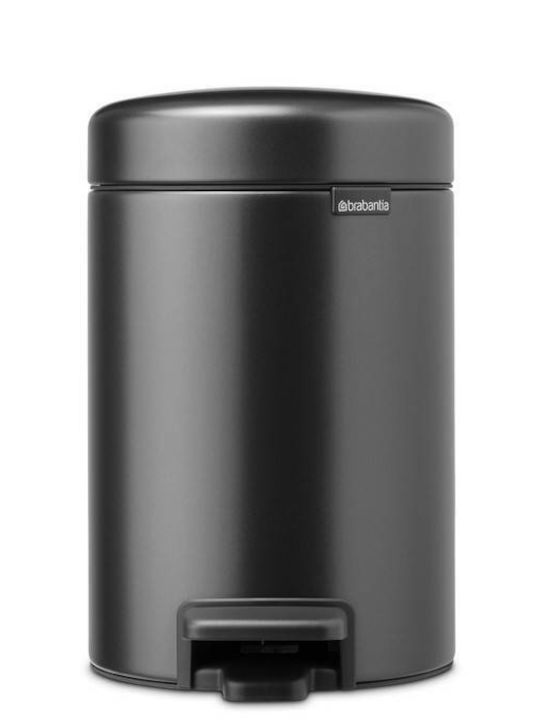 Brabantia Newicon Plastic Bathroom Basket 3lt Gray