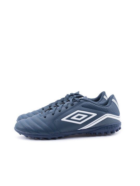 Umbro Classico TF Low Football Shoes with Molded Cleats Blue