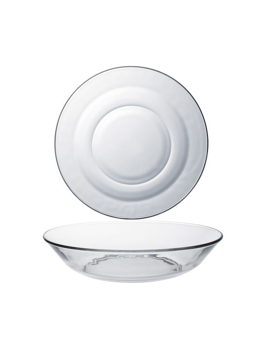 Duralex Lys Plate Soup made of Porcelain White with Diameter 23cm