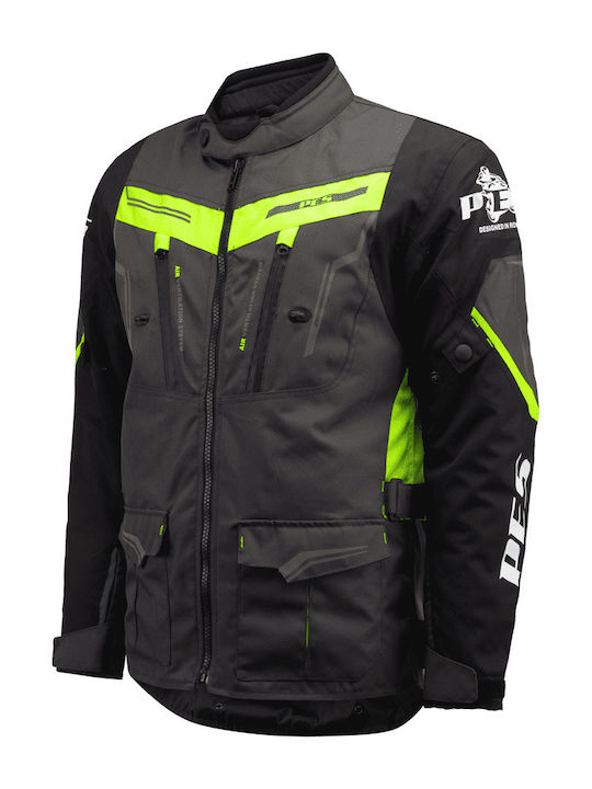 Bărbătesc Geacă de motocicletă Cordura 4 Sezoane Waterproof Negru