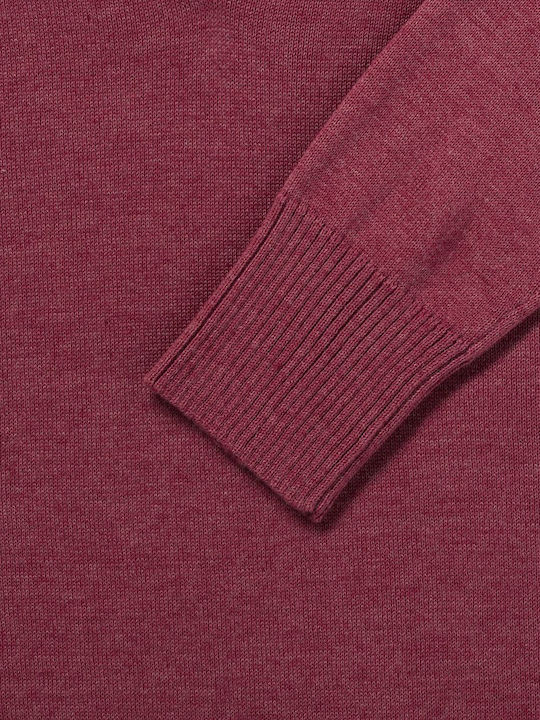 Russell Europe Marl Γυναικείο Διαφημιστικό T-shirt Κοντομάνικο Cranberry Marl