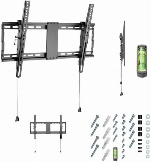 Gembird WM-80T-01 Βάση Τηλεόρασης Τοίχου έως 70kg