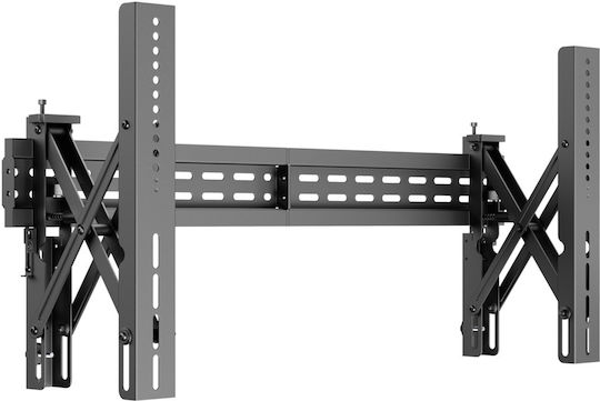 Sbox LVW02-48T Βάση Τηλεόρασης Τοίχου έως 70" Μαύρο