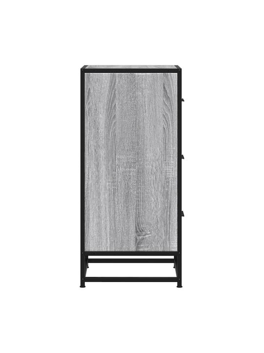 Office Storage Drawer Grey Sonoma L35.5xW35xH76cm