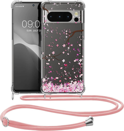 KWmobile Задна корица Силикон с Каишка Многоцветен (Google Pixel 8 Pro)