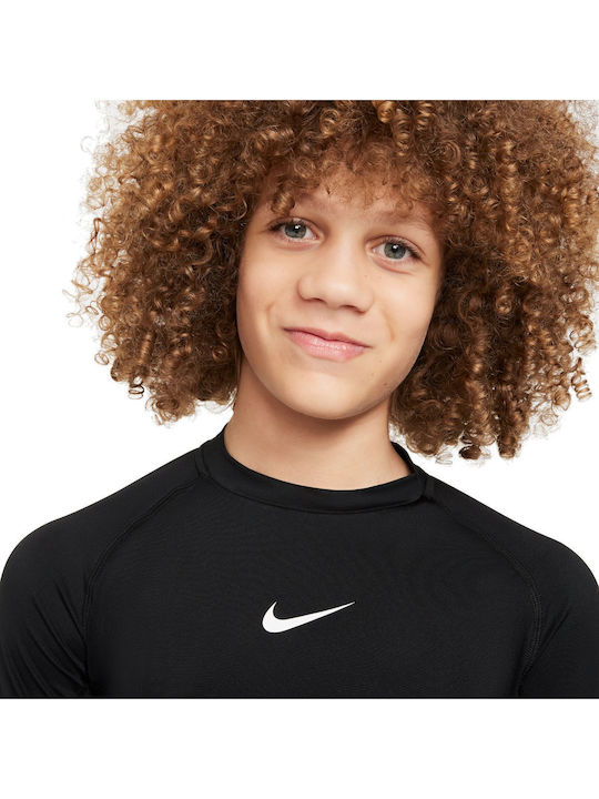 Детска блуза Dri-Fit Black Pro Dri-fit