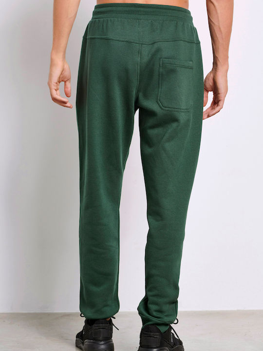 BodyTalk Men's Fleece Sweatpants with Rubber Jade