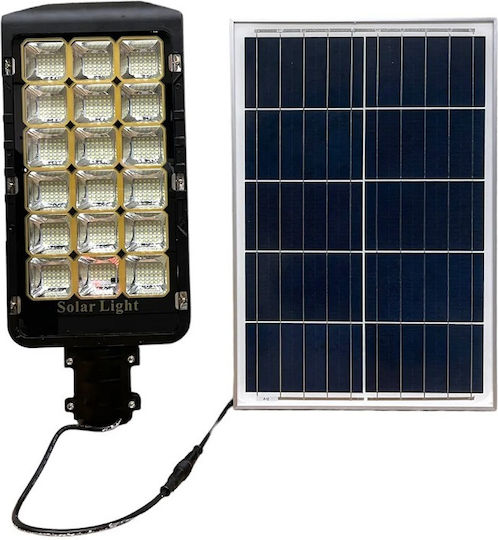 Ηλιακό Φωτιστικό 200W Ψυχρό Λευκό 6500K με Τηλεχειριστήριο IP65