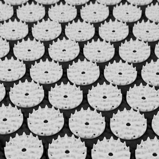 Health Mat Acupressure Spikes Pillow 72x42cm Gray Spikes Rebel Active