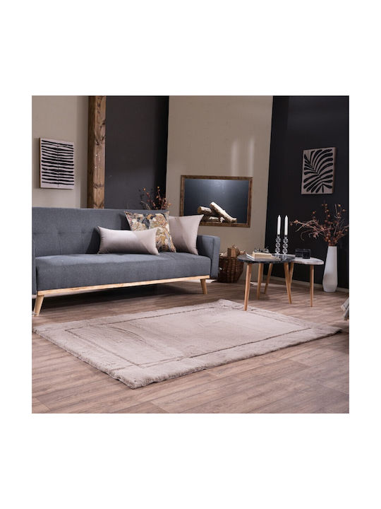 Teoran Floor Rutschfest Teppich Rechteckig Synthetisch,Polyester/Cotton/Leather 03