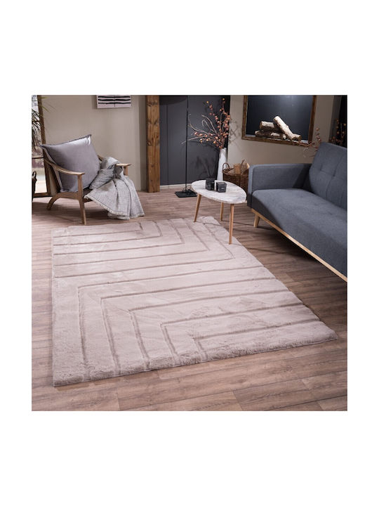 Teoran Floor Rutschfest Teppich Rechteckig Synthetisch,Polyester/Cotton/Leather 03