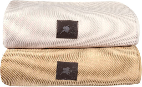 Greenwich Polo Club 3923 Ριχτάρι Διθέσιου Καναπέ Fleece 180x250εκ. Beige