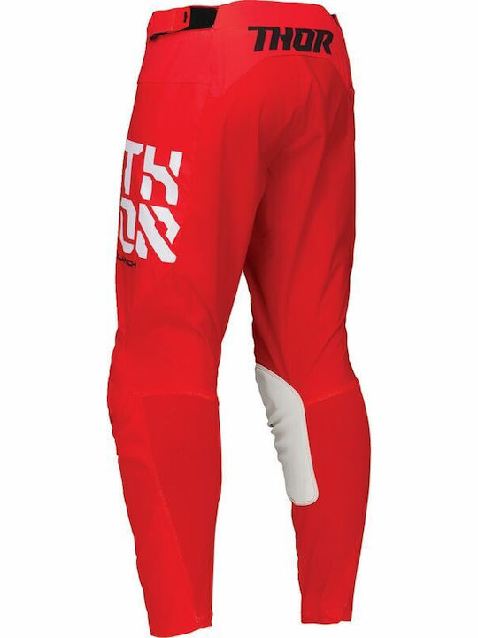 Thor Men's 4 Season Motorcycle Pants Red