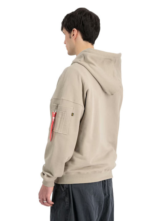 Alpha Industries Alpha Beige with Hood