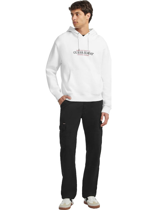 Hooded Cardigan Pure White