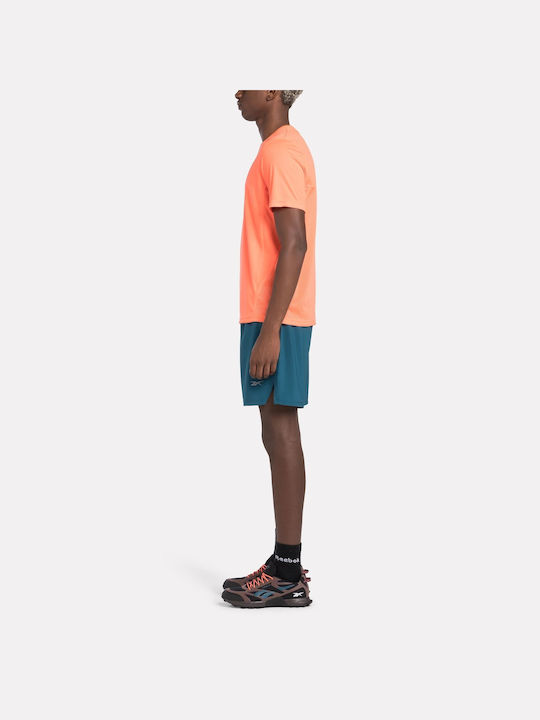 Reebok Men's Athletic T-shirt Short Sleeve Coral