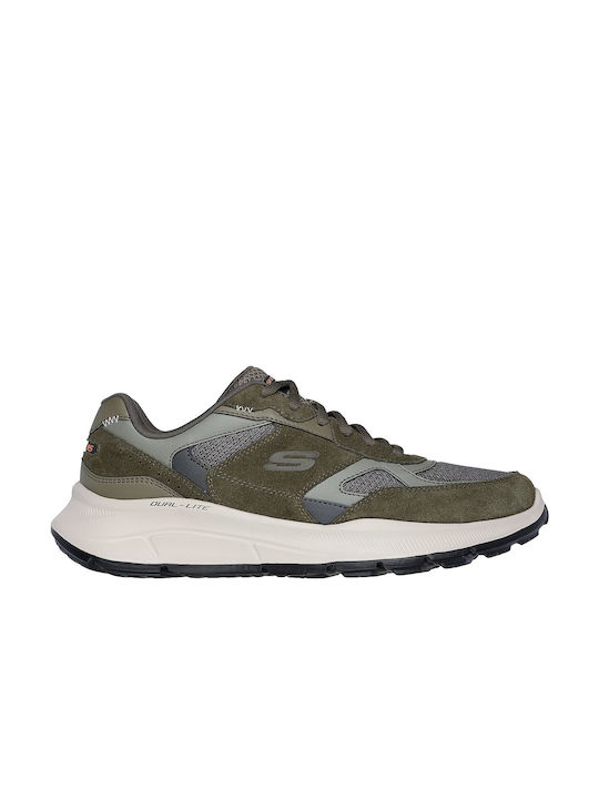 Skechers Relaxed Fit Equalizer Sneakers Olive