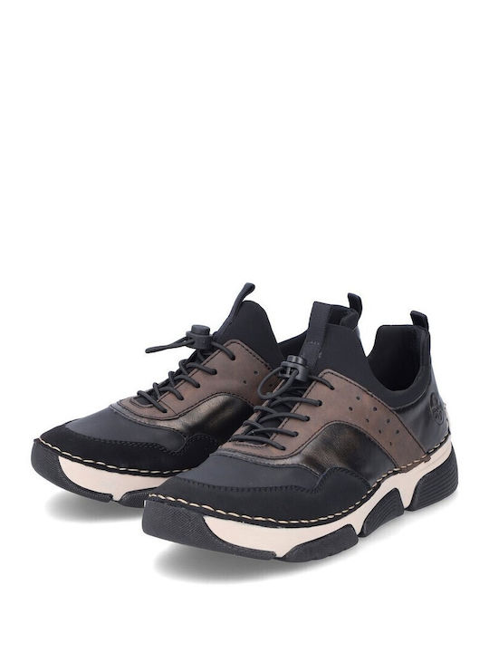 Adidași Anatomici Pentru Femei Maro / Negru / Albastru Metalizat