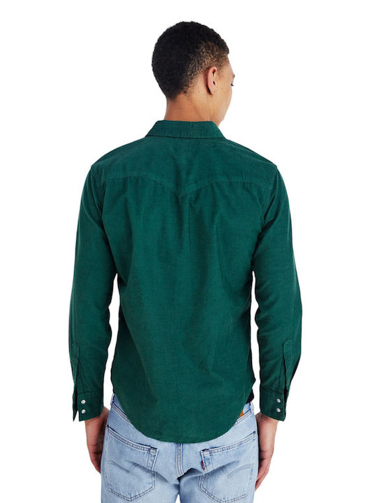 Barstow Western Standard Langärmlig Hemd Green