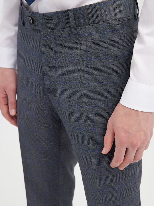 Aristoteli Bitsiani Men's Trousers in Slim Fit Greene