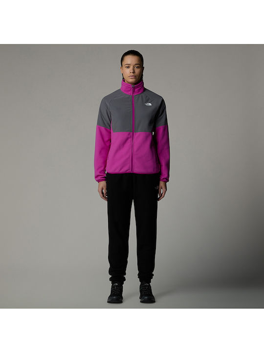 The North Face Glacier Fleece Damen Jacke Purple