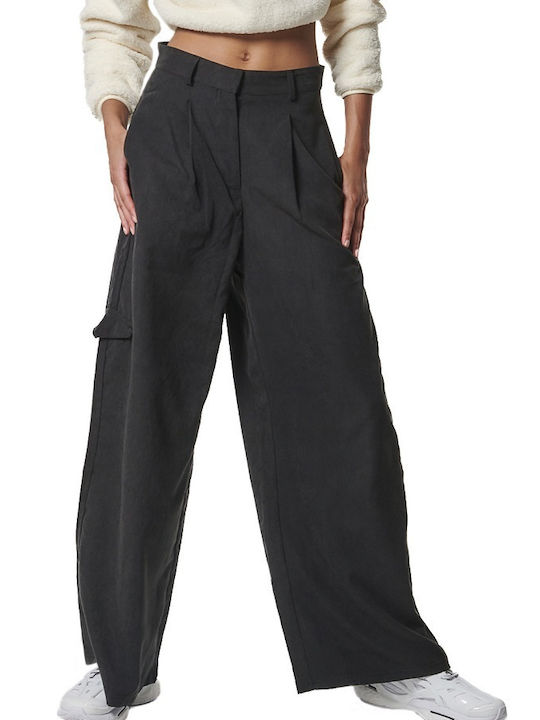 Body Action Women's Flared Sweatpants Black