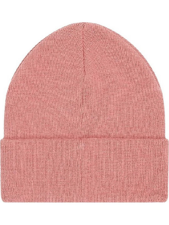 Beanie Frauen Beanie Gestrickt in Rosa Farbe