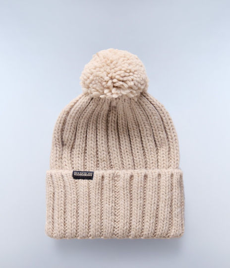 Semiury Beanie Männer Beanie Gestrickt in Beige Farbe