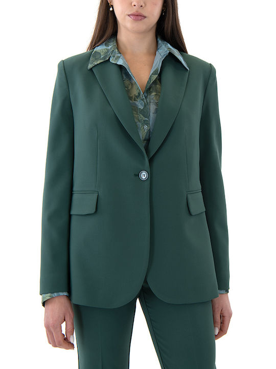 MY T Women's Blazer Πρασινο (dark Green)