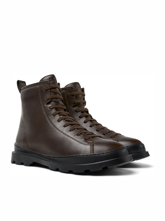 Brutus Leather Men's Boots Anatomical Dark Brown