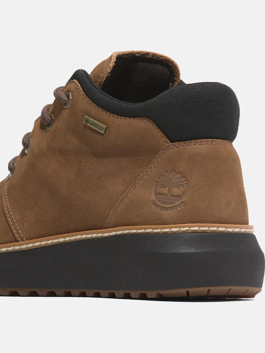 Leather Brown Men's Boots