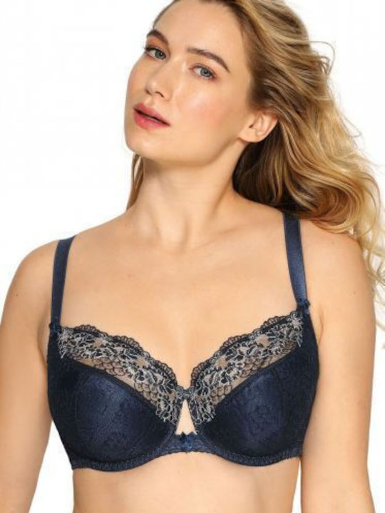 Gaia Semi Soft Susanna Bra Dark Blue