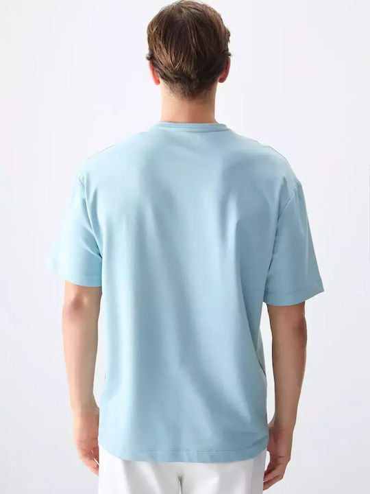T-shirt Ανοιχτό Μπλε