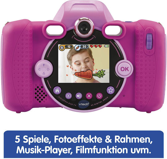 Vtech Kidizoom Duo FX Παιδική Φωτογραφική Μηχανή 8MP Ροζ