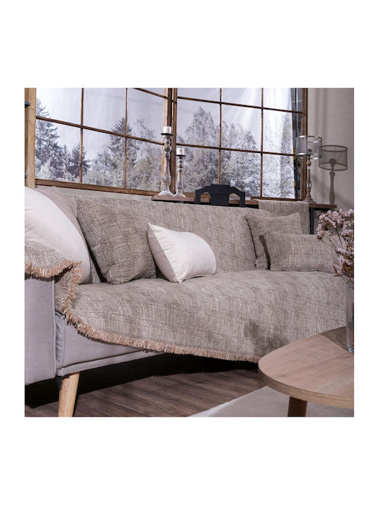 Teoran Hampton Ριχτάρι Πολυθρόνας Chenille 180x150εκ. 05