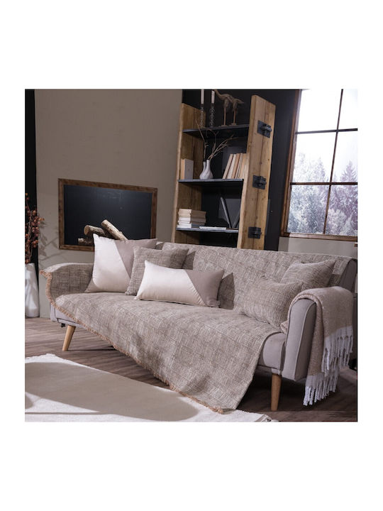 Teoran Hampton Ριχτάρι Πολυθρόνας Chenille 180x150εκ. 05