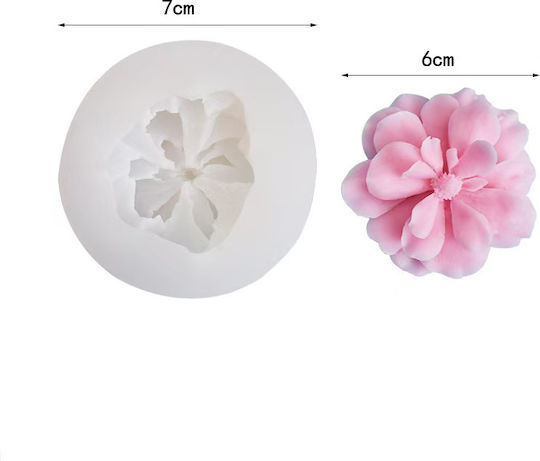 Καλούπι Σιλικόνης Λουλούδι 7×7xy3cm