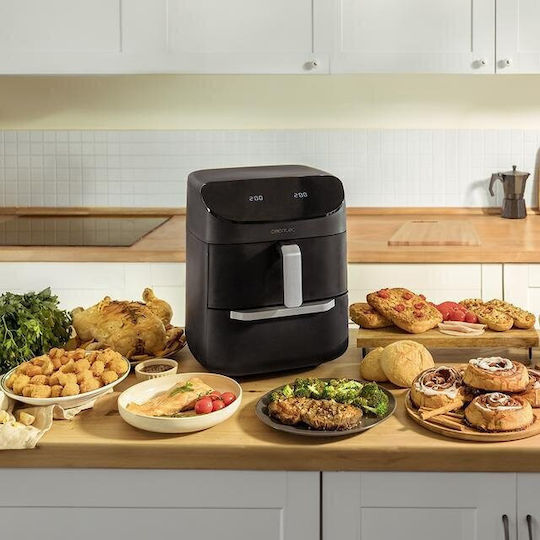 Cecotec Cecofry Foodcourt 11000 Heißluftfritteuse 6Es Schwarz