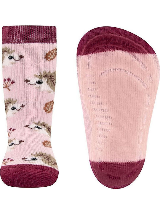 Ewers Kids' Slipper Socks Pink Ewers Kids' Slipper Socks Pink