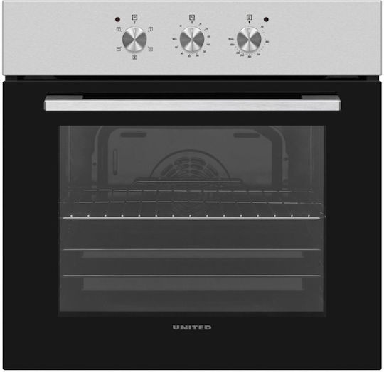 United Φούρνος άνω Πάγκου 65lt Π59.5εκ. Inox